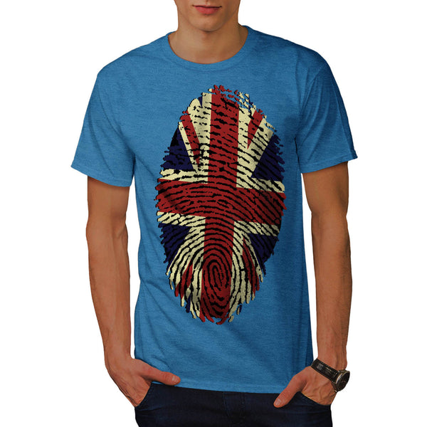 British Fingerprint Mens T-Shirt