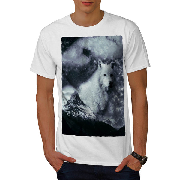 Royal Mountain Wolf Mens T-Shirt