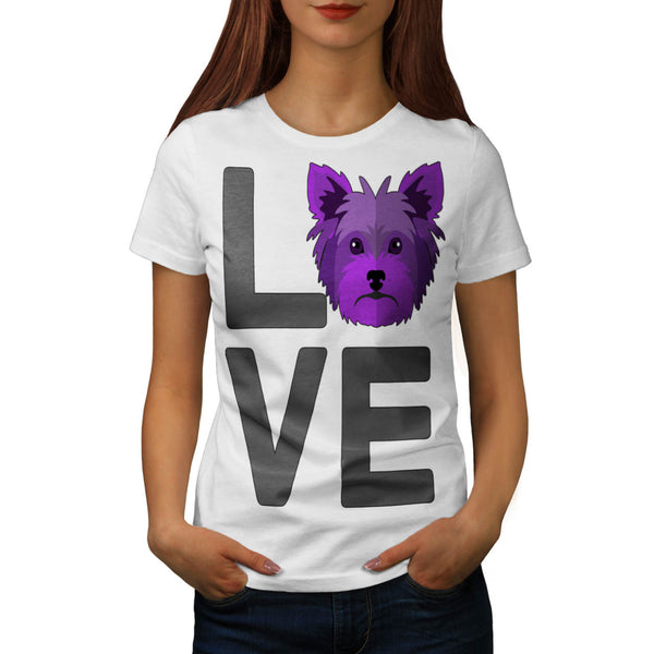 Yorkshire Doggy Love Womens T-Shirt