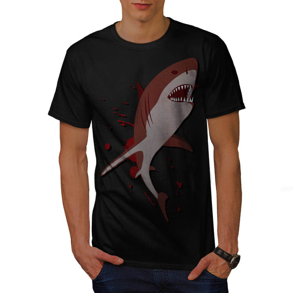 Shark Jaw Danger Mens T-Shirt