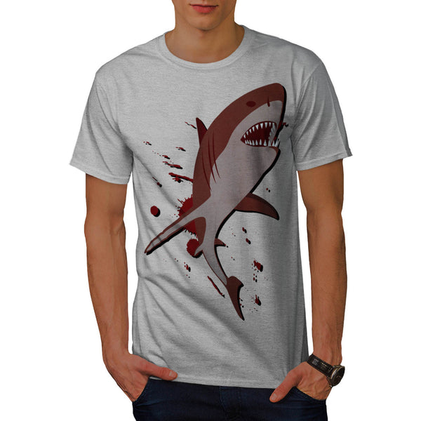 Shark Jaw Danger Mens T-Shirt