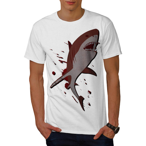 Shark Jaw Danger Mens T-Shirt