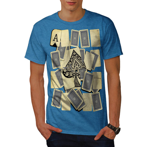 Card Game Play Fun Mens T-Shirt