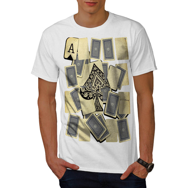 Card Game Play Fun Mens T-Shirt