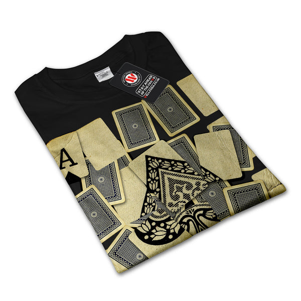 Card Game Play Fun Mens Long Sleeve T-Shirt