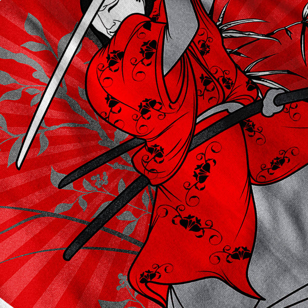 Japan Samurai Art Womens T-Shirt