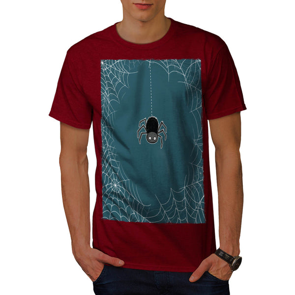 Little Spider Web Mens T-Shirt