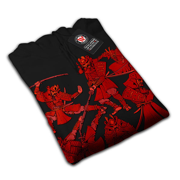 Japanese Samurai Womens Hoodie