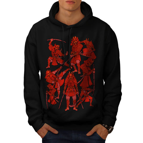 Japanese Samurai Mens Hoodie