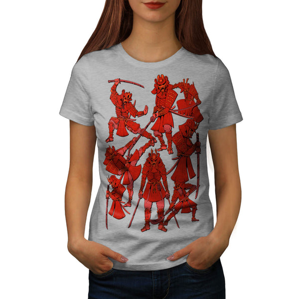 Japanese Samurai Womens T-Shirt