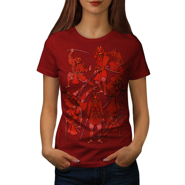 Japanese Samurai Womens T-Shirt