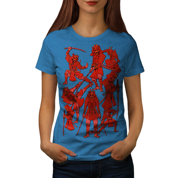 Japanese Samurai Womens T-Shirt