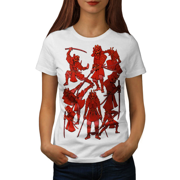 Japanese Samurai Womens T-Shirt