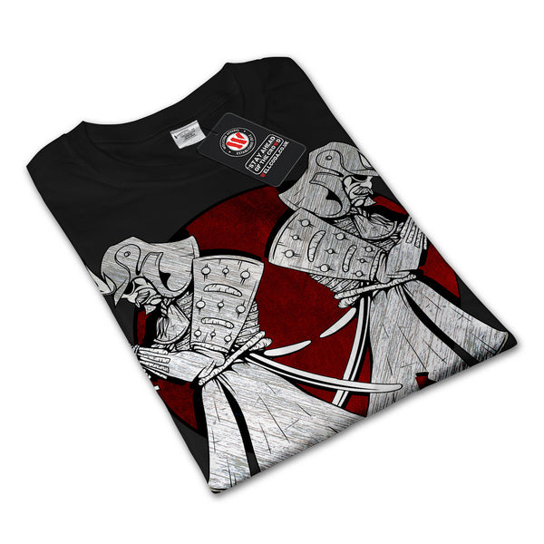 Japan Warrior Art Womens Long Sleeve T-Shirt