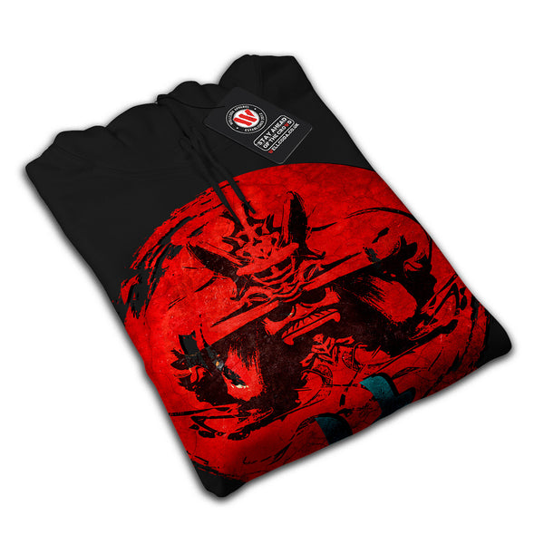 Japanese Red Symbol Womens Hoodie