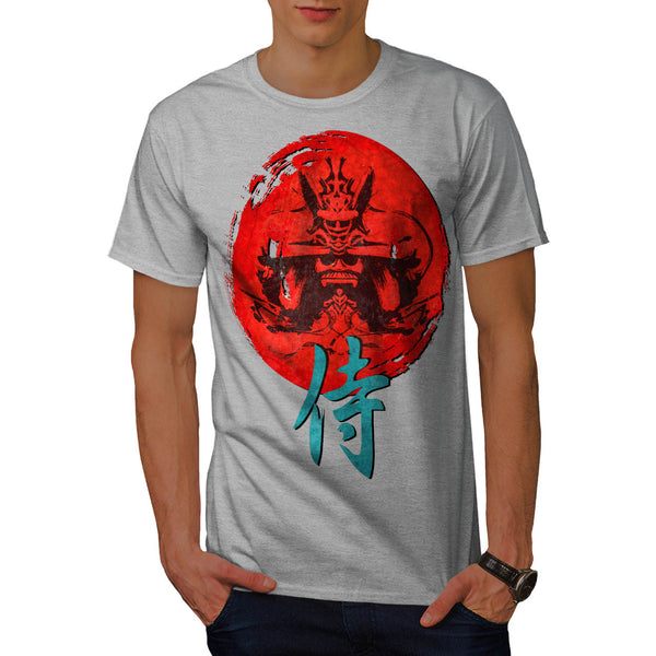 Japanese Red Symbol Mens T-Shirt