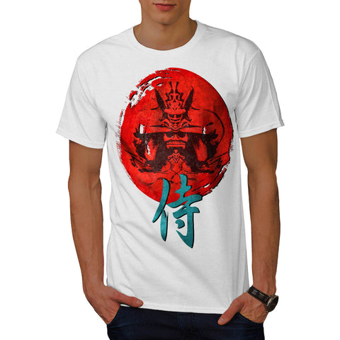 Japanese Red Symbol Mens T-Shirt