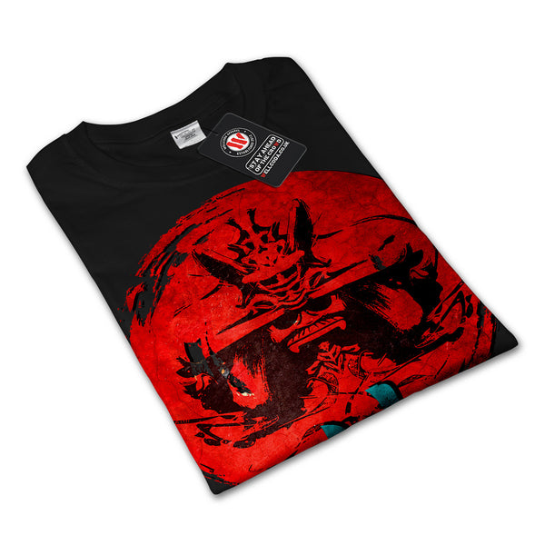 Japanese Red Symbol Womens Long Sleeve T-Shirt