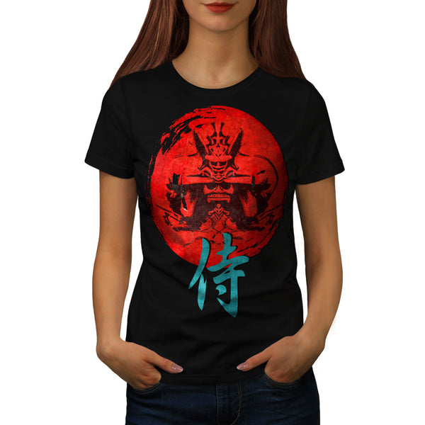 Japanese Red Symbol Womens T-Shirt