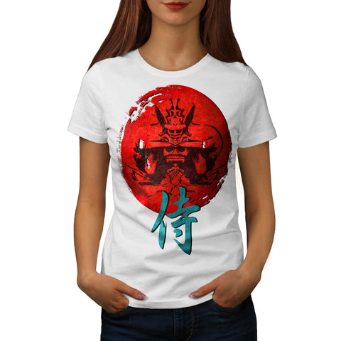 Japanese Red Symbol Womens T-Shirt