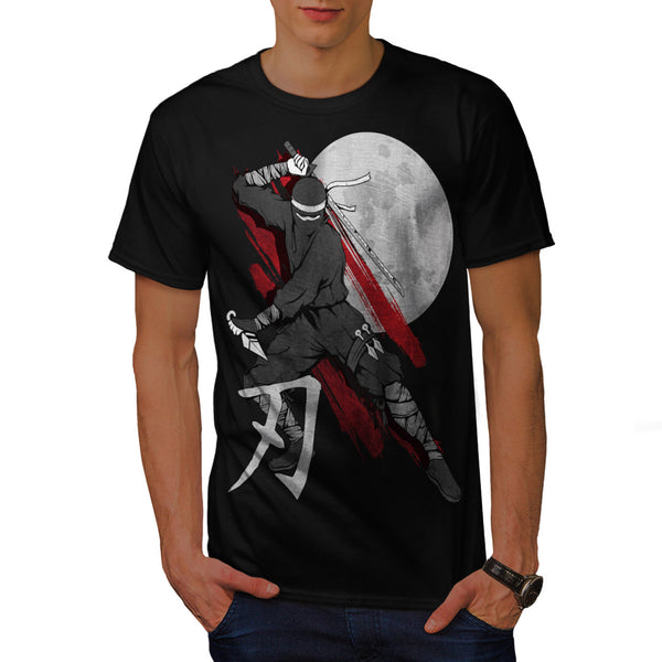 Midnight Samurai Mens T-Shirt