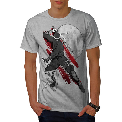 Midnight Samurai Mens T-Shirt
