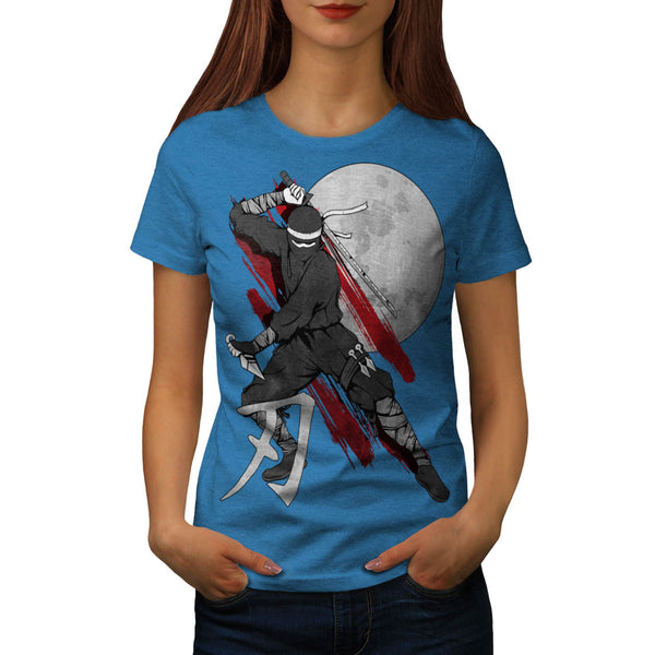 Midnight Samurai Womens T-Shirt