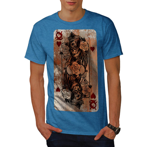 Gothic Heart Queen Mens T-Shirt