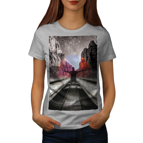 Nature City Fantasy Womens T-Shirt
