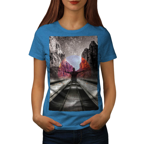 Nature City Fantasy Womens T-Shirt
