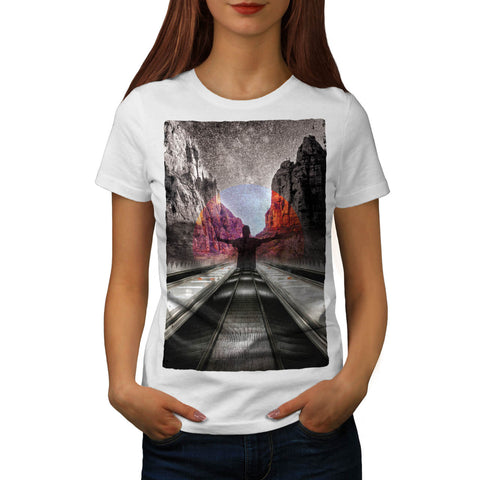 Nature City Fantasy Womens T-Shirt