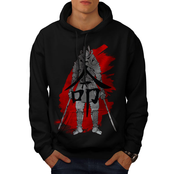 Japanese Warrior Mens Hoodie