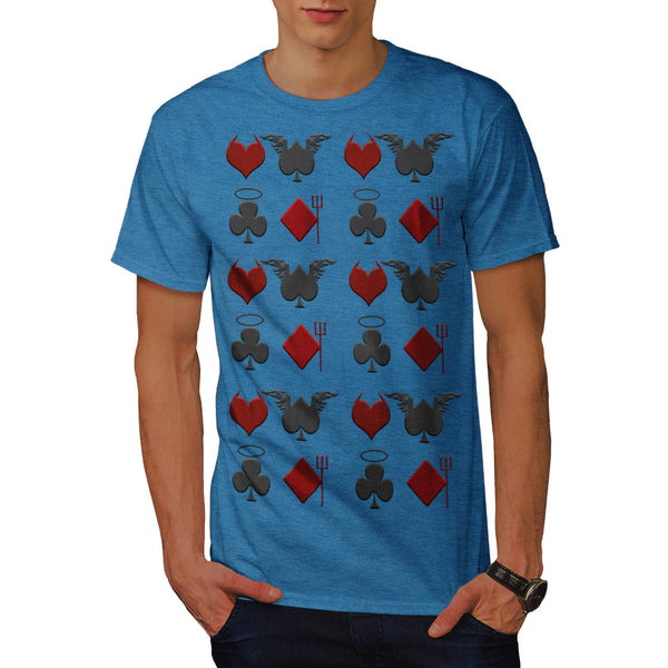 Playing Card Theme Mens T-Shirt