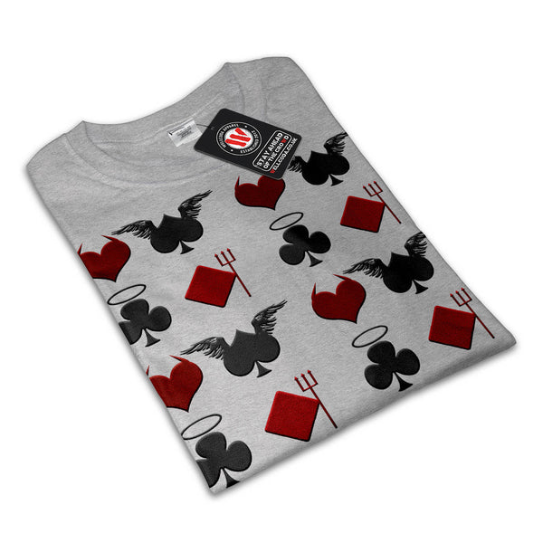 Playing Card Theme Mens T-Shirt