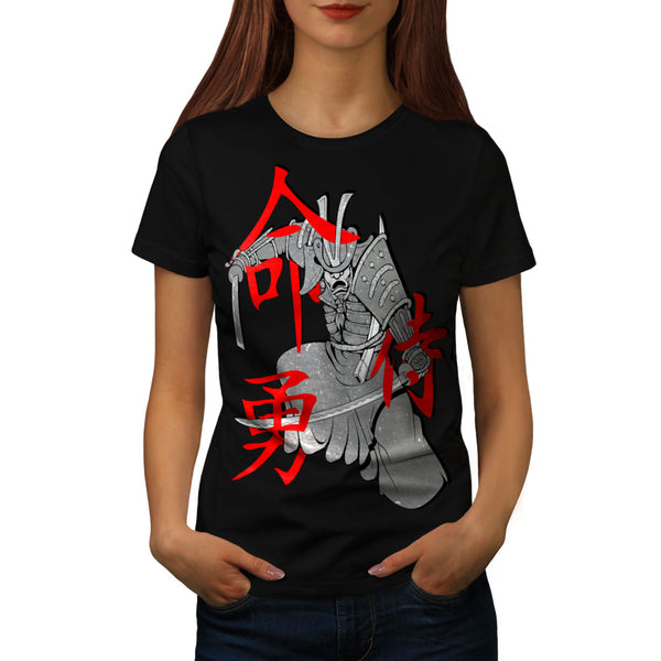 Oriental Samurai Womens T-Shirt