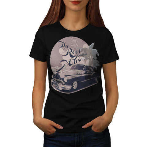 Real American Muscle Womens T-Shirt