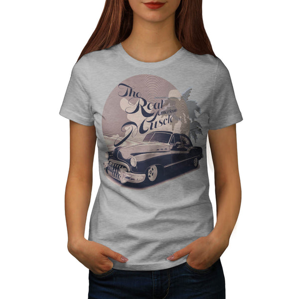 Real American Muscle Womens T-Shirt