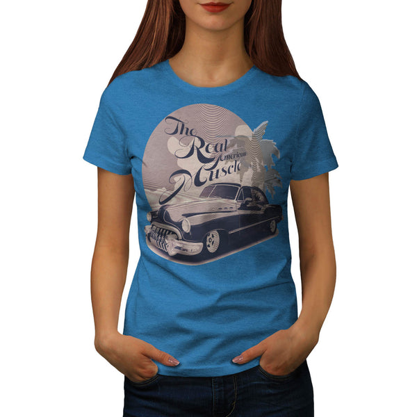 Real American Muscle Womens T-Shirt