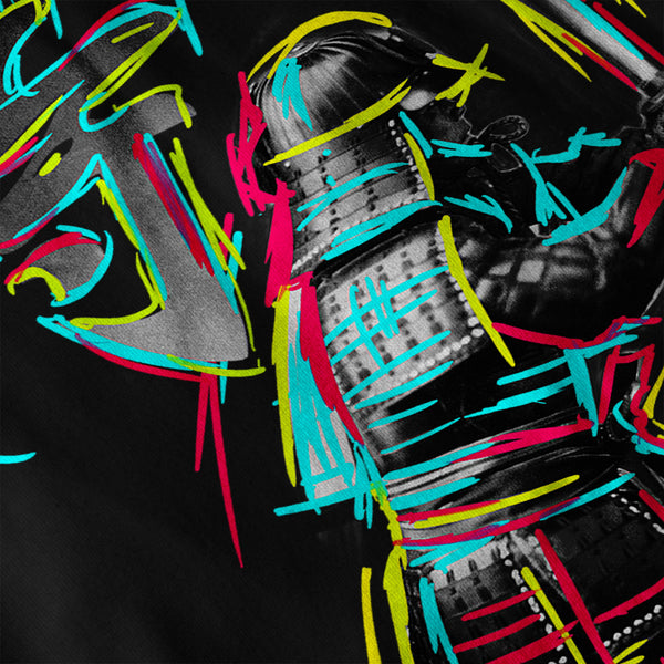 Colourful Samurai Womens Long Sleeve T-Shirt