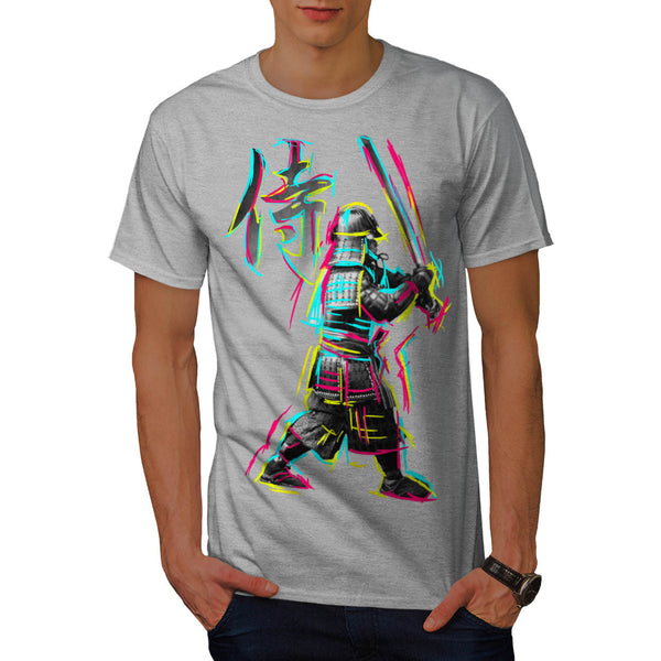 Colourful Samurai Mens T-Shirt