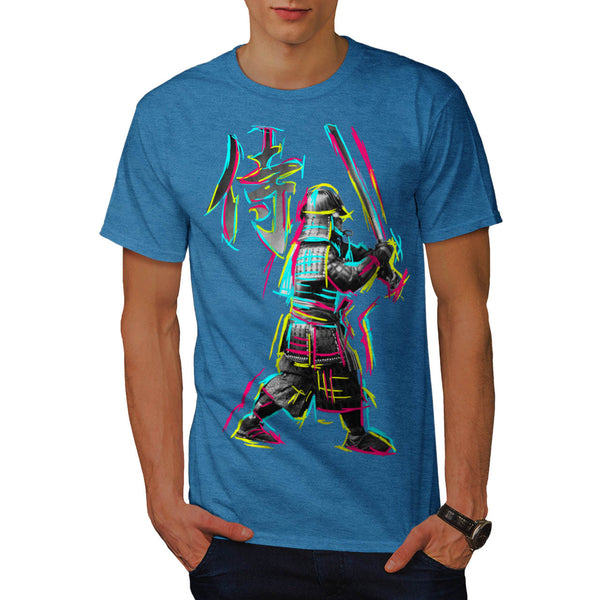 Colourful Samurai Mens T-Shirt