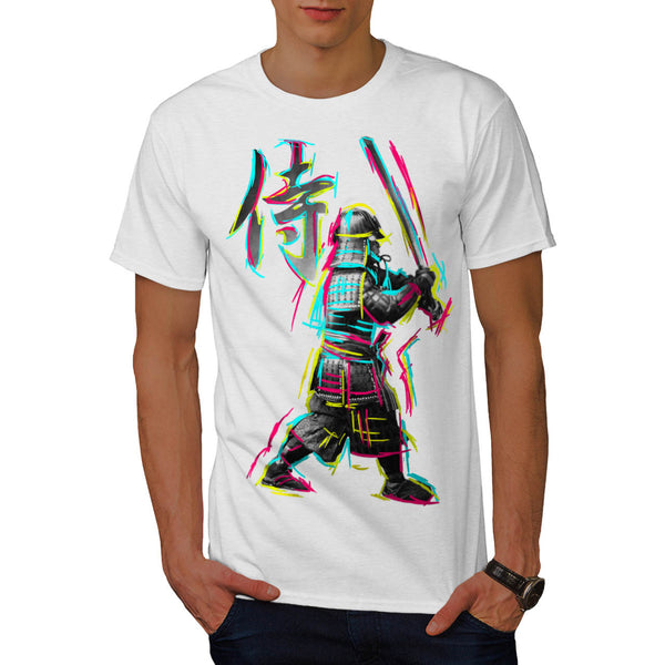 Colourful Samurai Mens T-Shirt