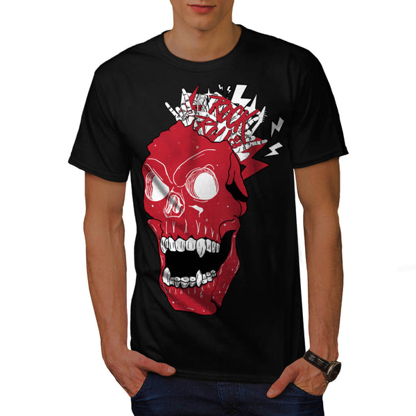 Skull Blood Head Cult Mens T-Shirt