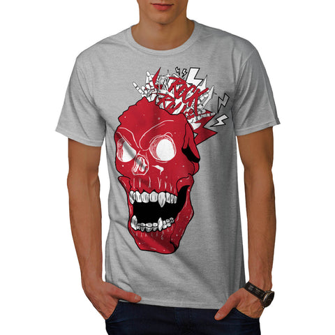 Skull Blood Head Cult Mens T-Shirt