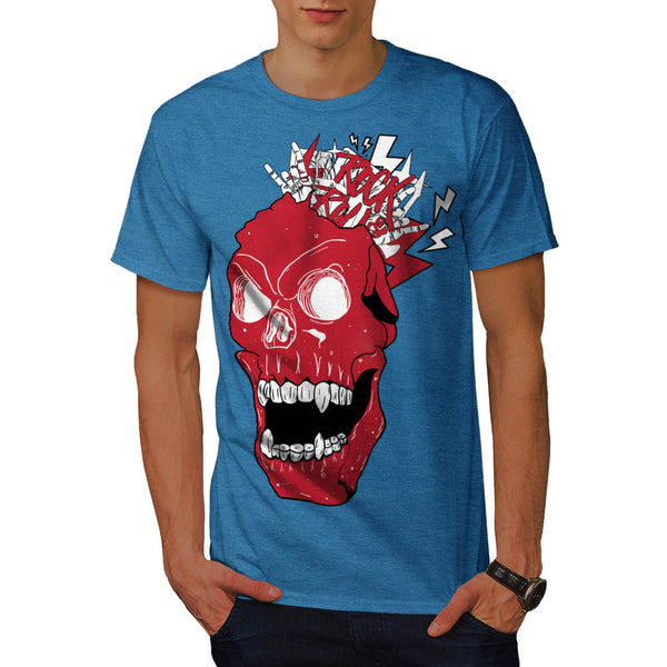 Skull Blood Head Cult Mens T-Shirt