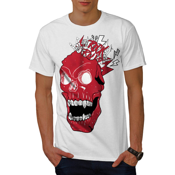 Skull Blood Head Cult Mens T-Shirt