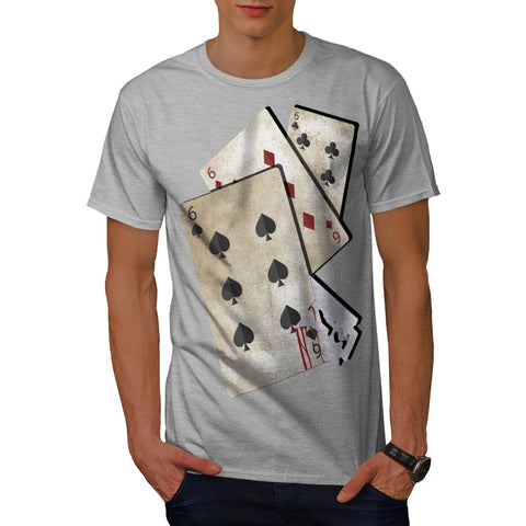 Razor Blade Gamble Mens T-Shirt