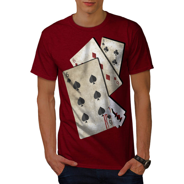 Razor Blade Gamble Mens T-Shirt