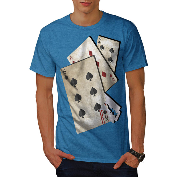 Razor Blade Gamble Mens T-Shirt