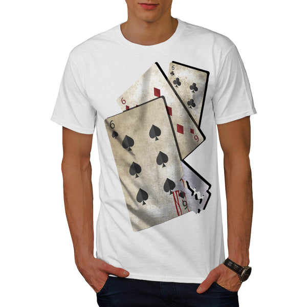 Razor Blade Gamble Mens T-Shirt